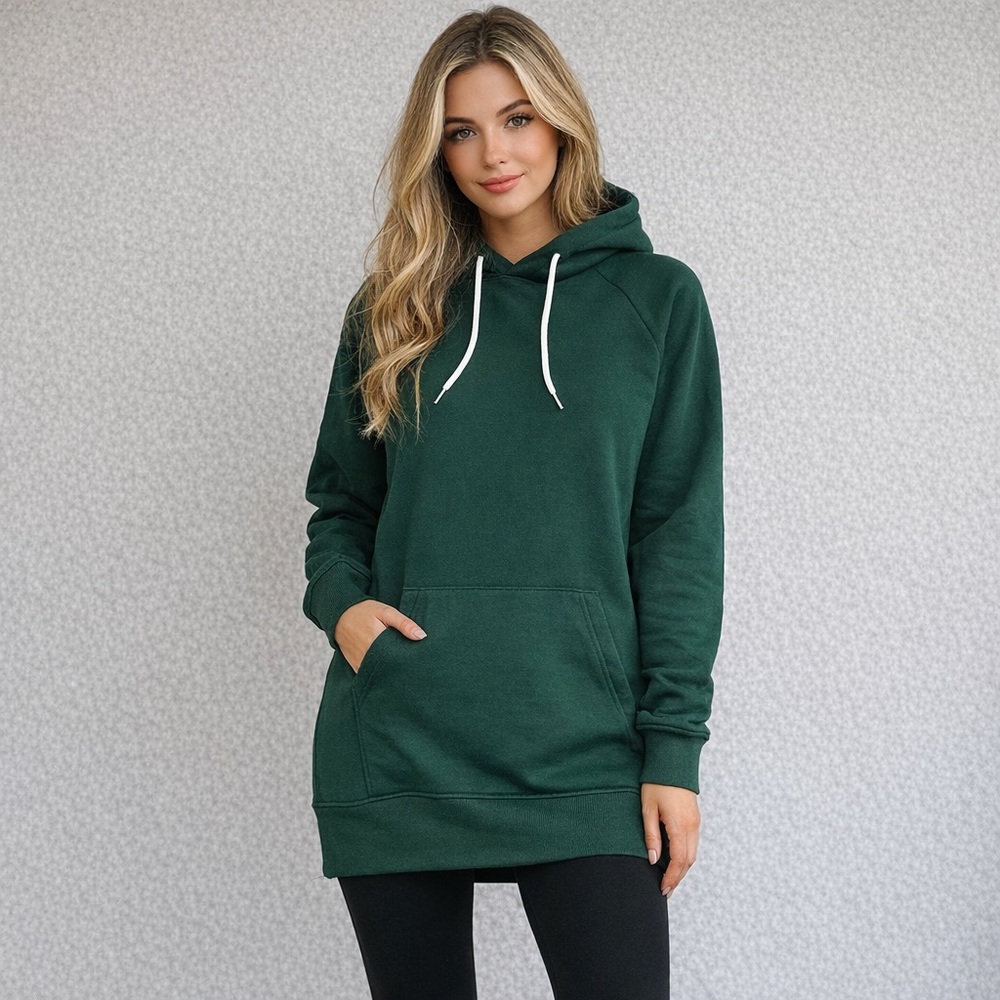 Warmy Green Hoodie NWT